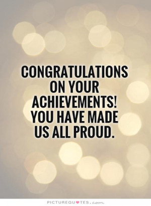 Congratulations Quotes