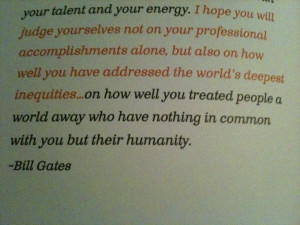 best Bill Gates quote eva