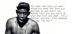Tyler the creator quote