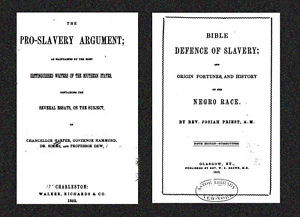 Details about Bible Defense of Slavery and other Southern books on CD