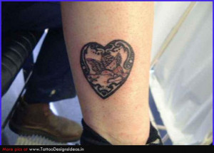 tattoodesignsideas.inheart shaped tattoo
