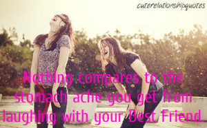 ... image include: best friend, cute, laughing, quotes and stomach ache