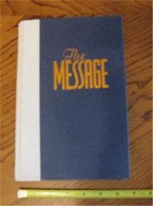 Details about The Message by Eugene H Peterson 1993 Hardcover