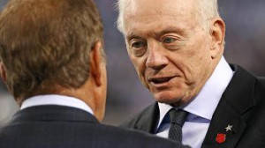 Dallas Cowboys owner Jerry Jones is shown prior to a game between the ...