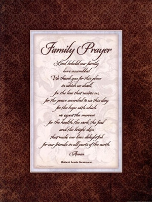 Family Prayer More Info