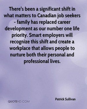 there s been a significant shift in what matters to canadian job ...