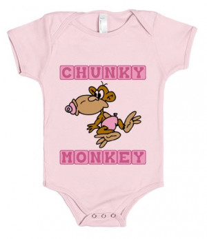 Chunk Monkey Funny Baby