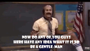 Coach Hines asks: Do you guys know what it takes to be a gentle man?
