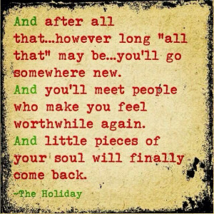 The Holiday Movie Quote