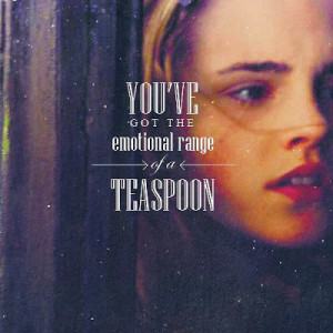 These are some of Hermione Granger Quotes Teaspoon Harry Potter ...