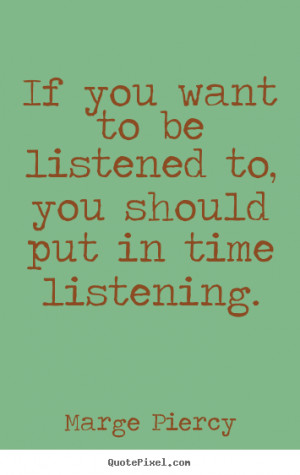 listening quotes - Google Search More