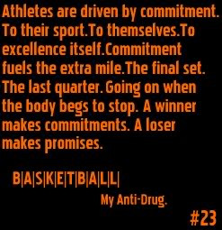 Are Driven By Commitment. To Their Sport. To Themselves, To Excellence ...