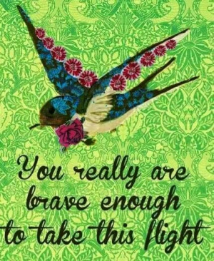 Be brave. Step outside the box - brassyapple.com