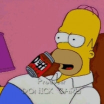 Homer Simpson Has The Most Gifted Beer Belly
