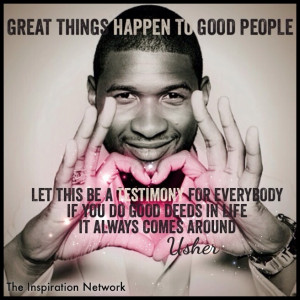 Good things happen to good people. Let this be a testimony for ...