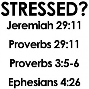 If you're stressed, these are some great Bible verses to help!