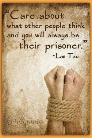 Free yourself from the judgement of others~