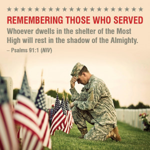 Memorial Day, honoring those who served