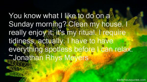 Top Quotes About Clean House