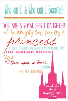 you are a royal spirit daughter handout more women ideas royal spirit ...