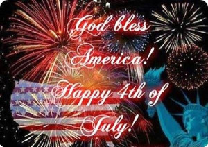 Happy 4th of July Quotes, Sayings with Fireworks Background Pictures ...