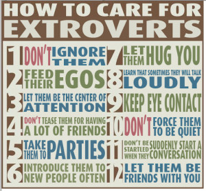 Ss2012 05 24Extroverts1 How to Care for EXTROVERTS