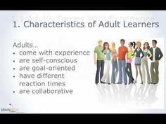 Adult Learning Techniques - Part 1 More