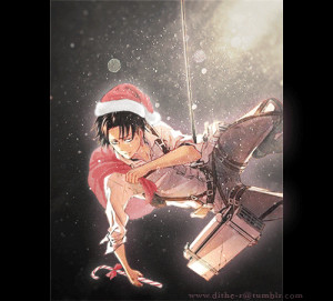 Christmas snow levi snk shingeki no kyojin AOT attack on titan ...