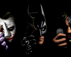 Batman The Joker Two Face Batman The Dark Knight Harvey Dent Quotes