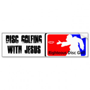 Disc Golf Bumper Sticker Shirt
