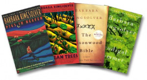 ... Set (Pigs in Heaven, Bean Trees, Poisonwood Bible, Prodigal Summer