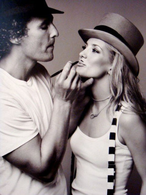 Matthew McConaughey and Kate Hudson. Whyyyy can't they be married ...