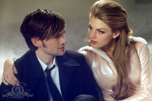 Still of Jeremy Davies and Angela Lindvall in CQ (2001)