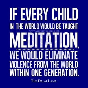 meditation to children quotes meditation quotes violence quotes ...