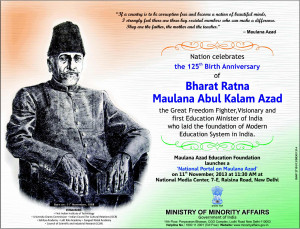 Modern Education System by Bharat Ratna Maulana Abul Kalam Azad