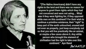 How do libertarians feel about the following quote from Ayn Rand?