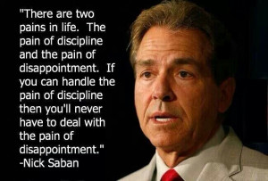 True words Coach Saban