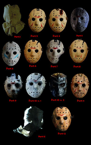 Evolution Of ‘Friday The 13th’ Jason Voorhees Mask
