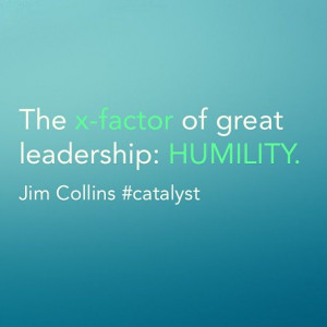 Leadership : humility #quote