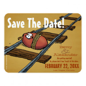 Save the Date Funny Wedding Invitation 4.25
