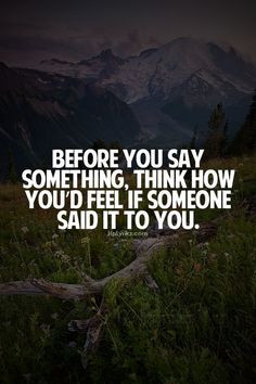 Or if someone ignored you like you ignore them.... More