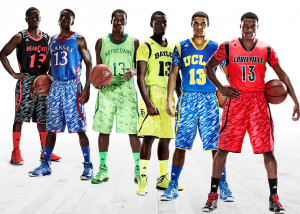 ... UCLA, Kansas and Notre Dame's Basketball Uniforms For March Madness