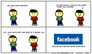 Facebook Revolutionizes the Birthday Greeting