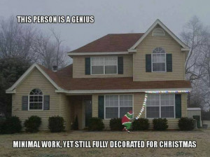 Genius Homeowner Avoids Stress of Christmas Decorating With Brilliant ...