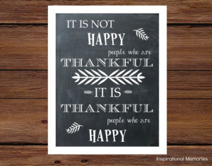 Framed Thanksgiving Inspirational Quote by inspirationalmemory