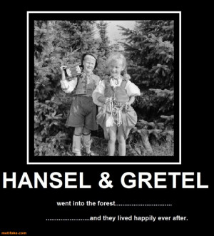 Hansel And Gretel Journey Life Path Quotes Typography Image