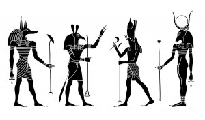 Egyptian Gods Digital Art