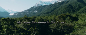 film quote lord of the rings landscape peter jackson nature forest ...
