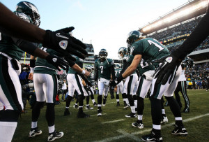 , PA - JANUARY 09: Michael Vick #7 of the Philadelphia Eagles ...