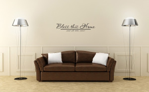 ... Home-Entry-Vinyl-Wall-Sticker-Art-Decor-Inspirational-Decal-Quote-J44